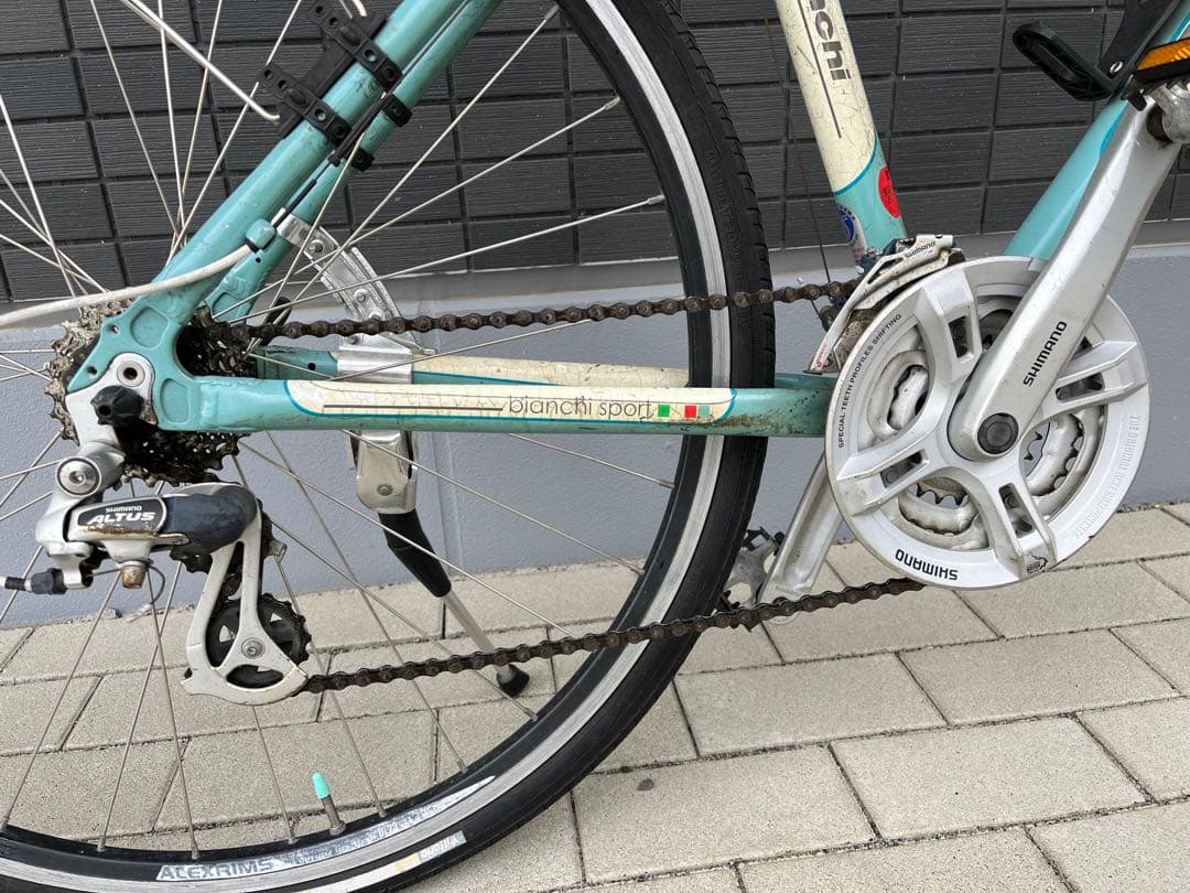【手渡し限定】ビアンキ シエロ クロスバイク 2013年 レストアベース