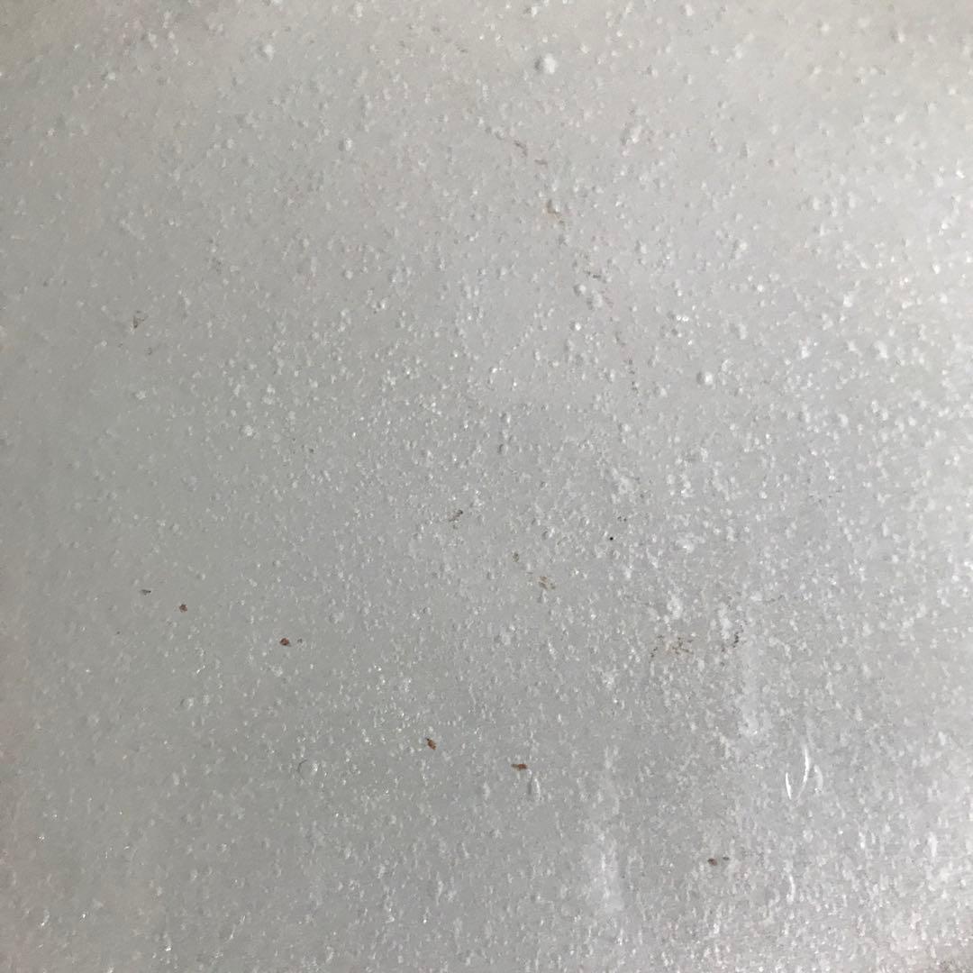 乳白色　ガラス製　円形大判花器