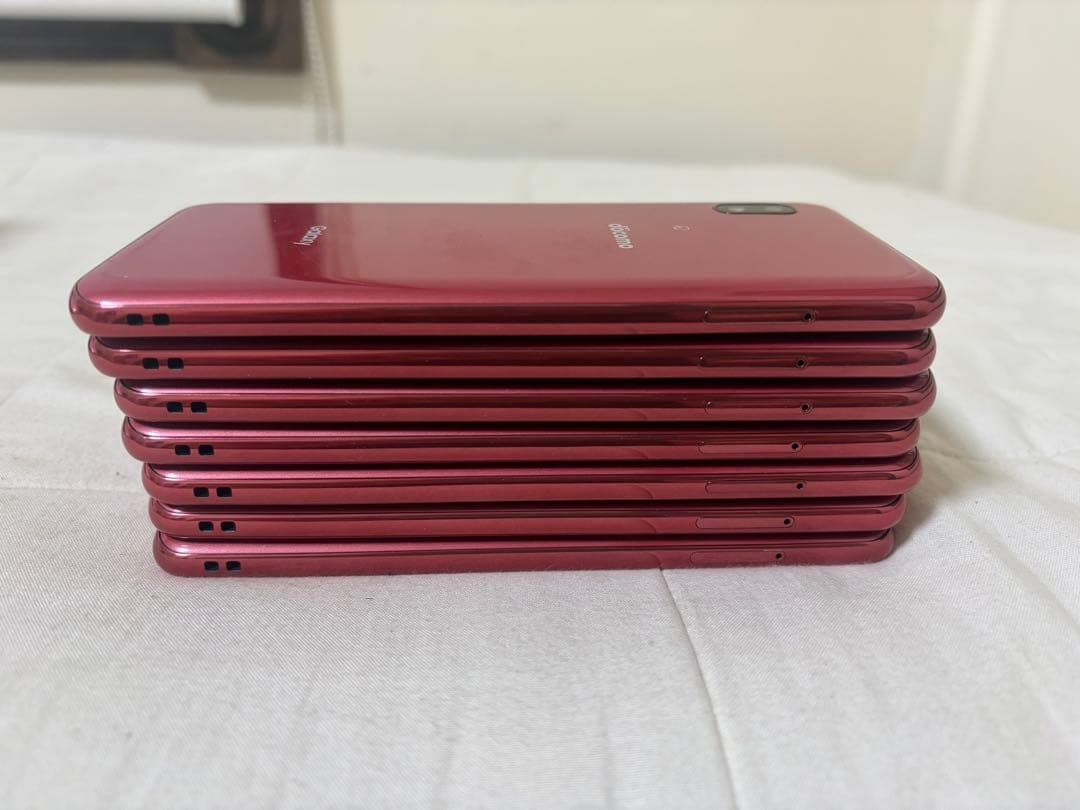 GALAXY A21 カラーRED 初期化済み7個docomo