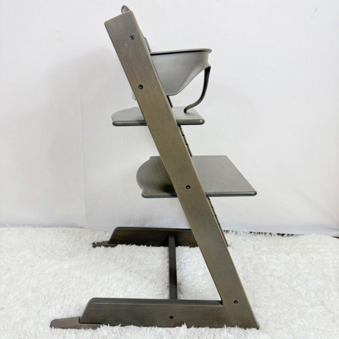 「極美品」 STOKKE ストッケ　トリップトラップ　ヘイジーグレー　シリアル5