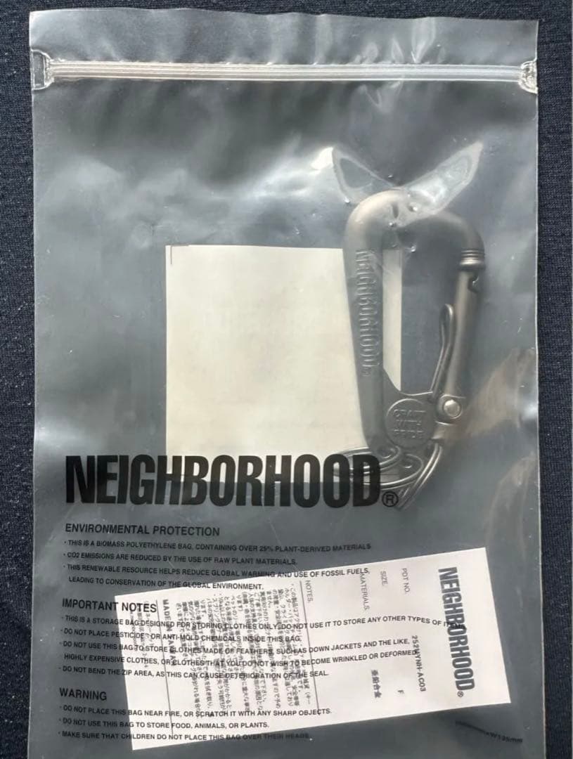【新品】NEIGHBORHOOD CARABINER KEYHOLDER