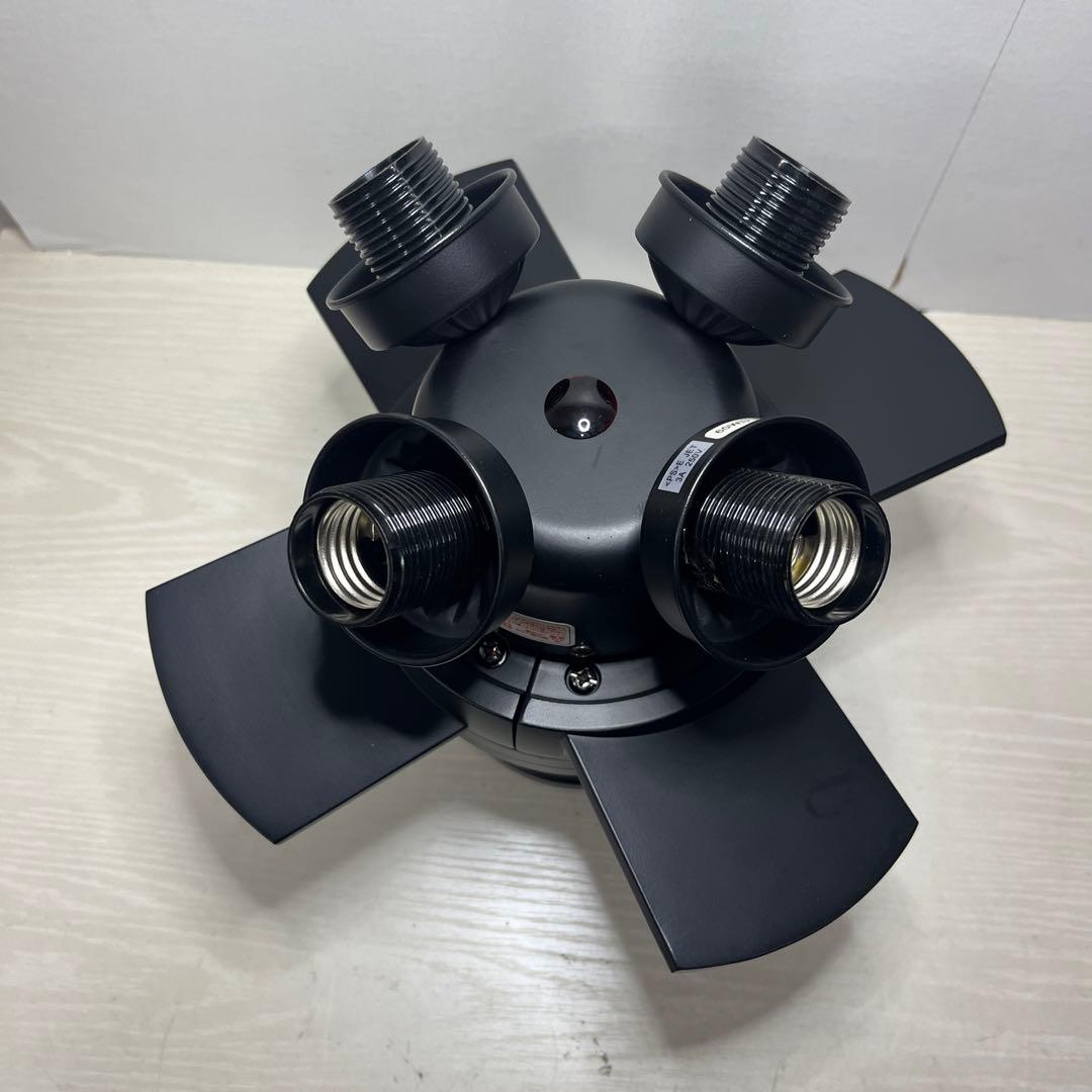 K シーリングファン ブラック　JAVAlO ELF JE-CF003-BK