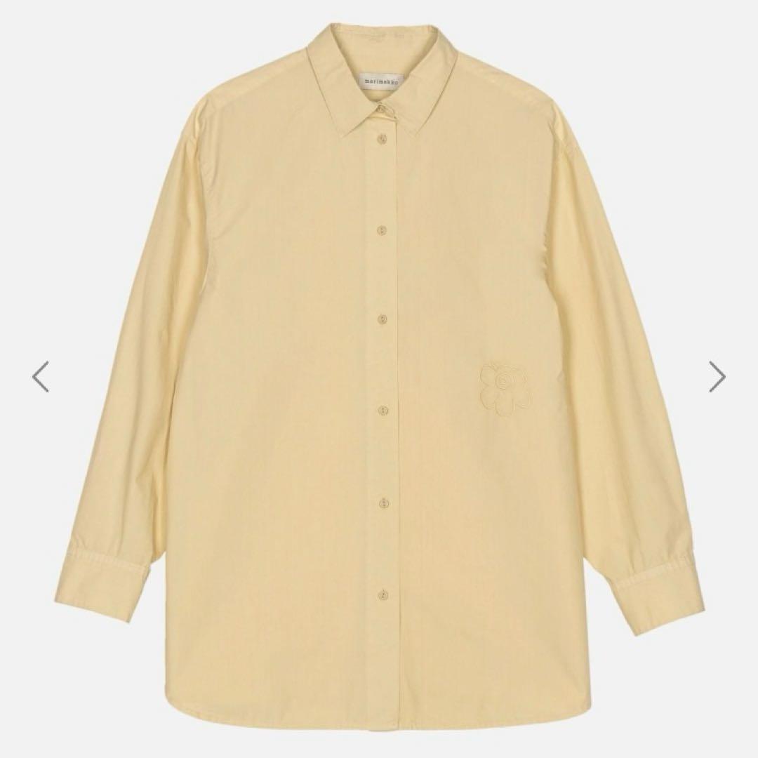 【2023SS】marimekko / Griste Solid コットンシャツ