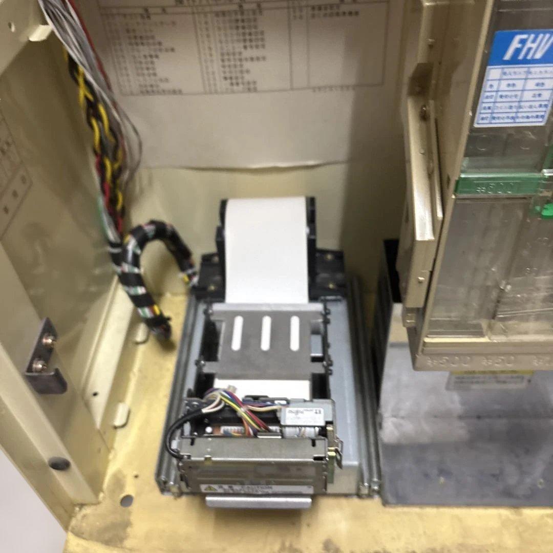 フジタカ 卓上自動券売機 FK-T-30業務用 中古 食券機 鍵 ロール紙付属