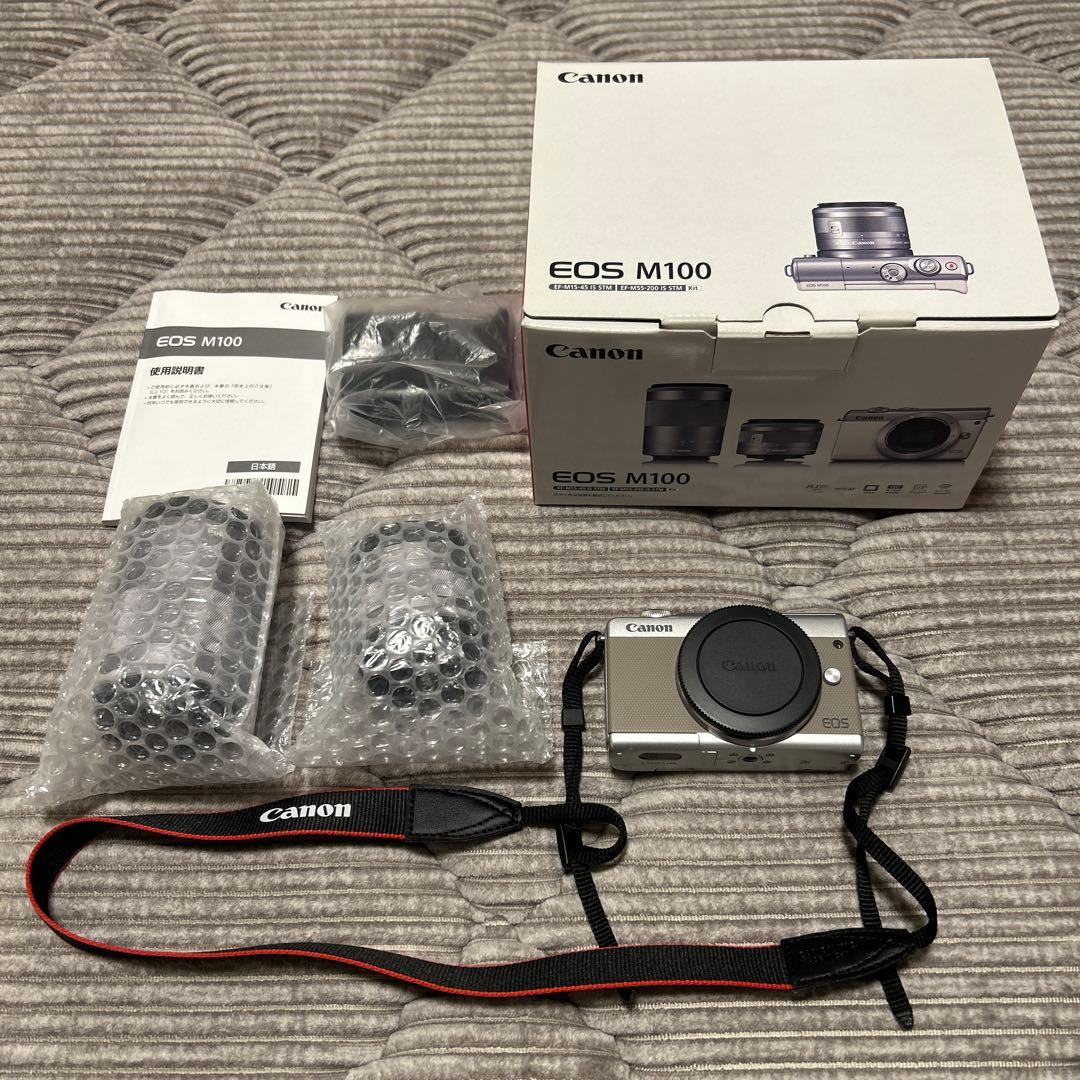 Canon EOS M100 ミラーレスカメラ レンズセット