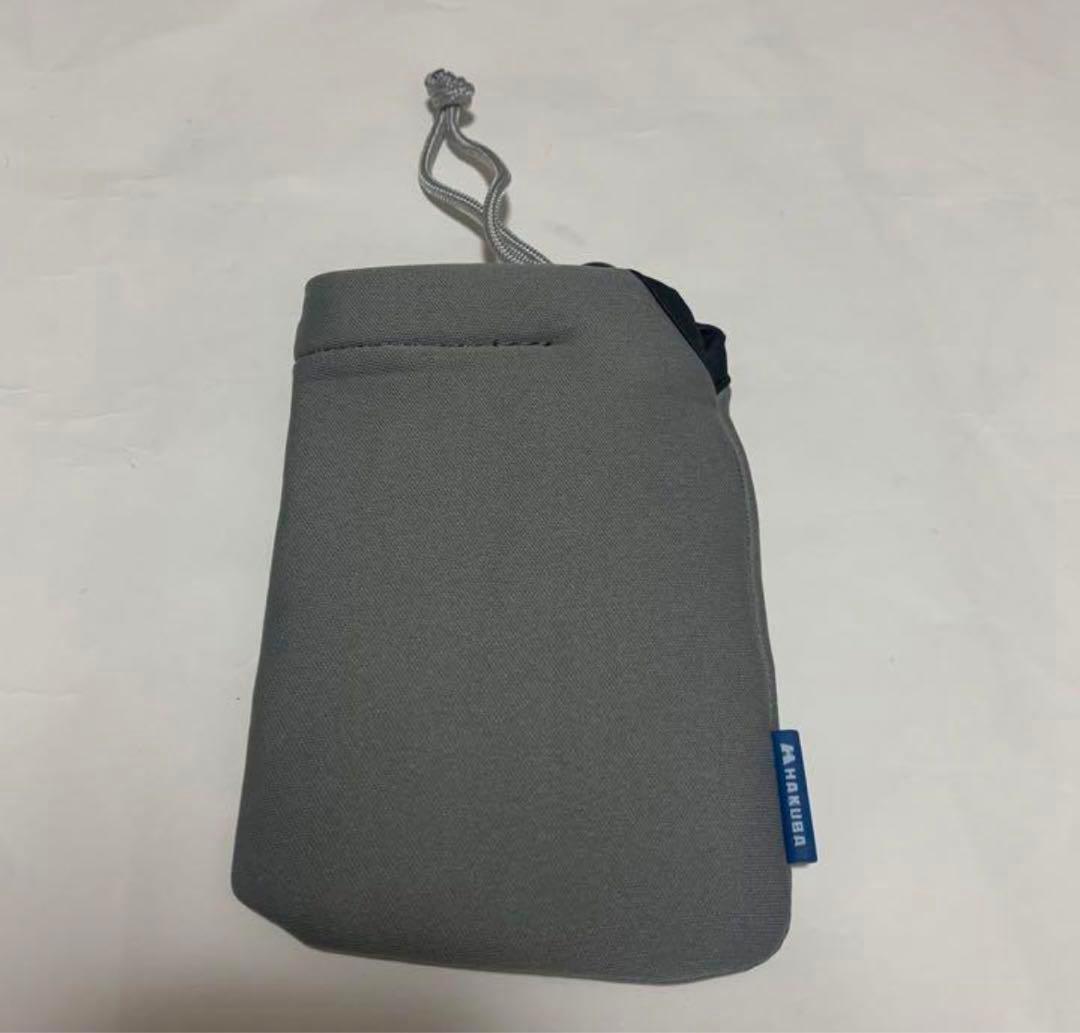 HAKUBA バッグアクセサリー ソフトクッションポーチ Sサイズ 巾着