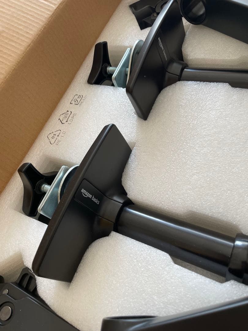 【2個セット】Amazon basicsモニターアーム エルゴトロン