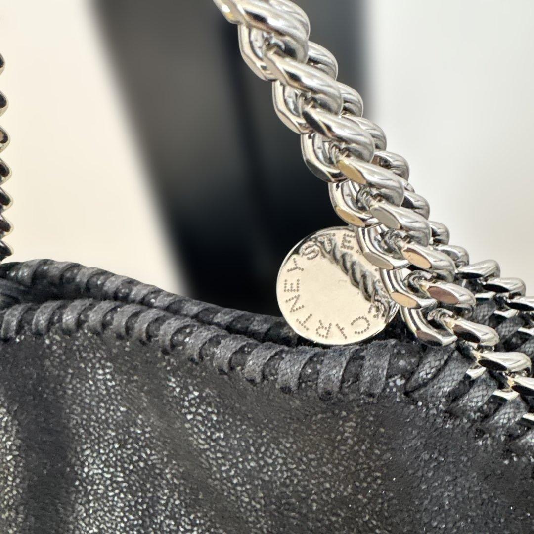 極美品【Stella McCartney】ファラベラタイニートートバッグブラック