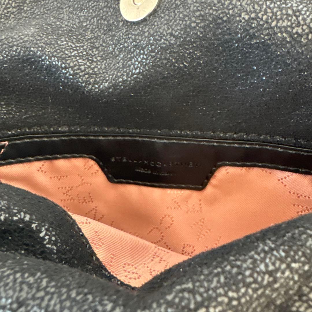 極美品【Stella McCartney】ファラベラタイニートートバッグブラック