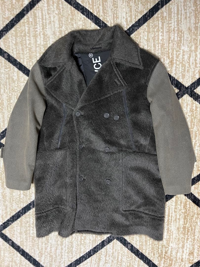 美品 GOLDEN  アルパカ混 XXS イタリア製 オーバーサイズ