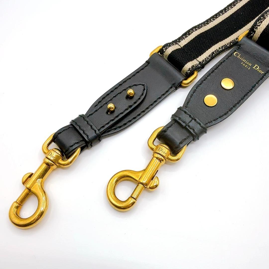 ◇クリスチャンディオール◇キャンバス/エンブロイダリー/ショルダーストラップ