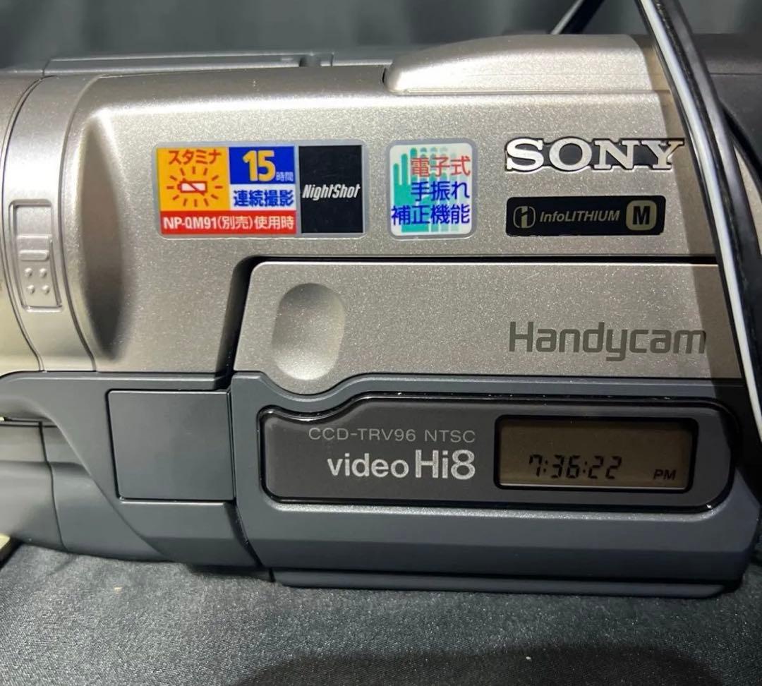 SONY ccd-trv96 Hi8 本体訳あり#494