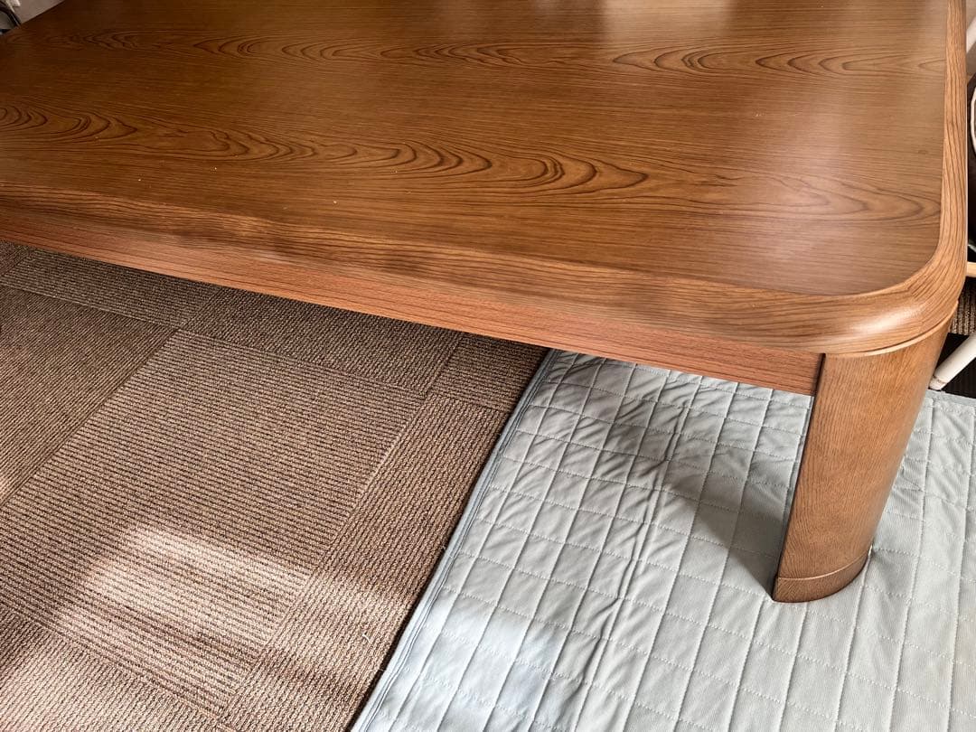 コタツ付きテーブル 美品 脚、高さ調整可