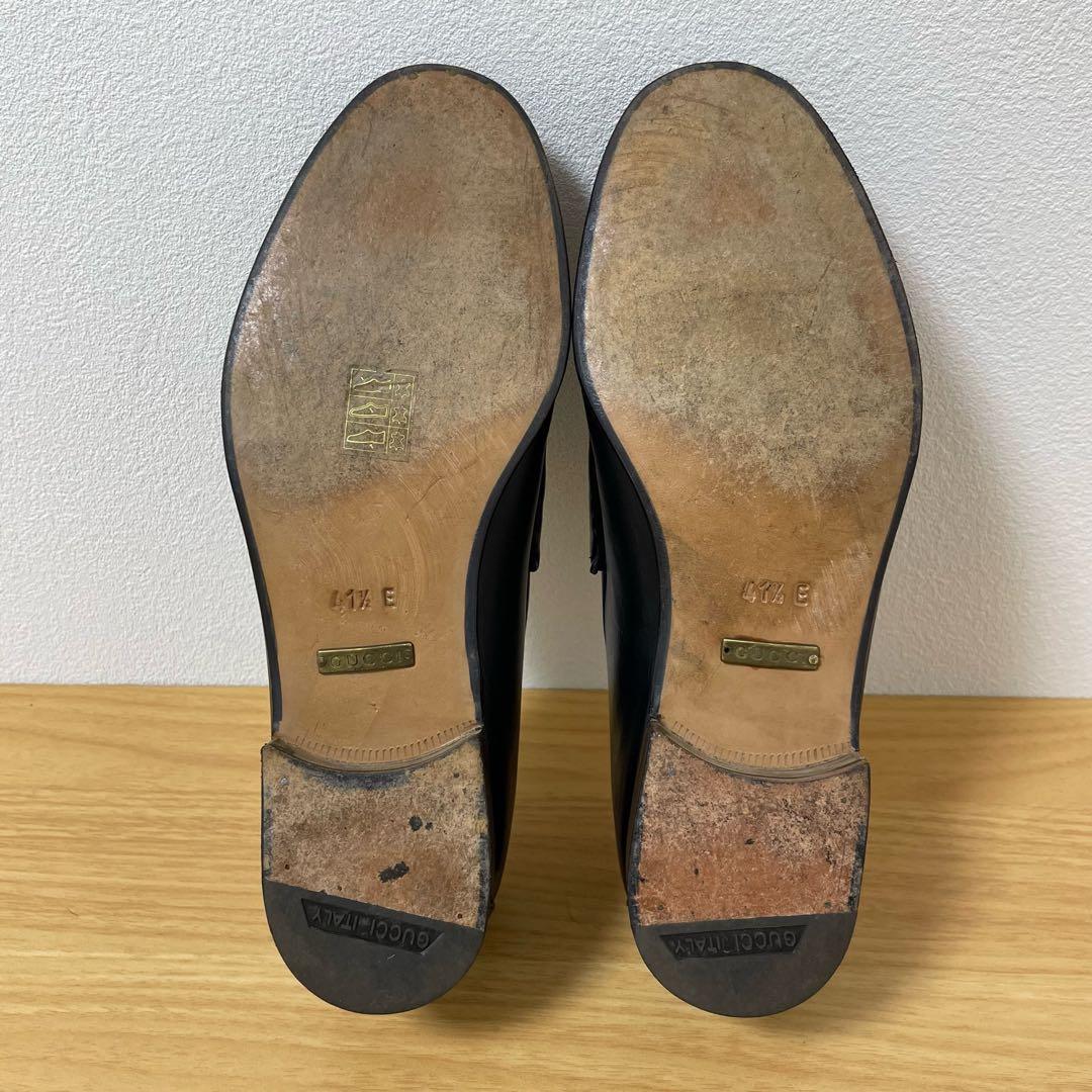 グッチ　ホースビットローファー　レザー　ブラック　110 0009/2 41.5