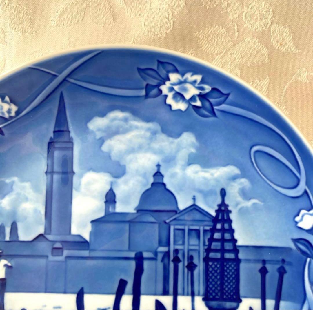 ロイヤルコペンハーゲン　ビングオーグレンダール　イヤープレート1997年ベニス