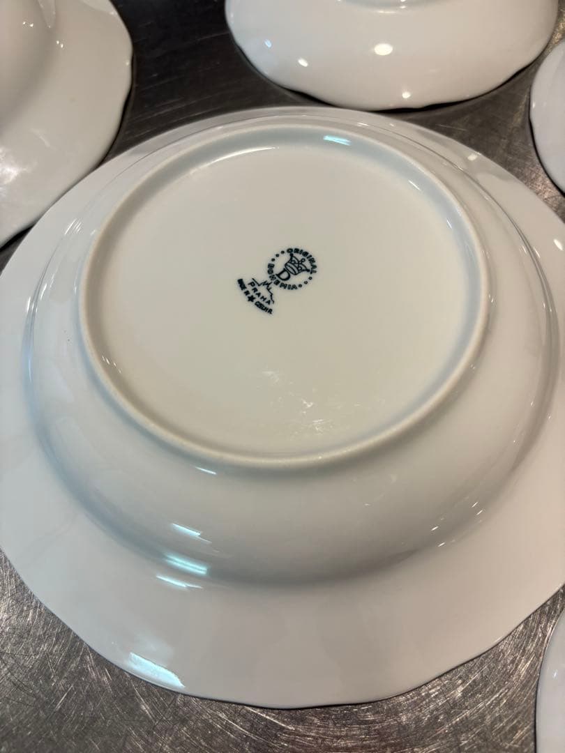 破格！　チェコ　オリジナルボヘミア　2サイズ 計7枚セット　高級磁器　プレート