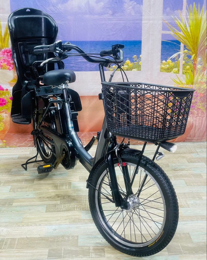 ギュットアニーズ⭐️16AH！パナソニック子供乗せ電動アシスト自転車Y3051