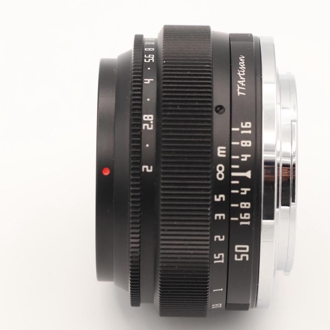 【美品】 銘匠光学 TTArtisan 50mm f2 Fuji Xマウント