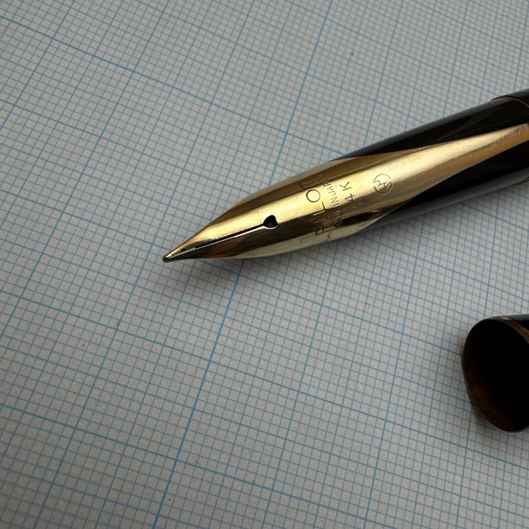 PILOT SUPER 500 万年筆 ジャンク 14K 超大型ニブ