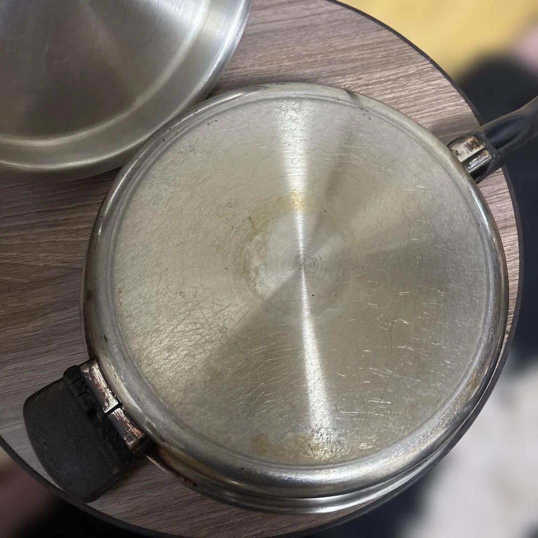 アムウェイステンレス無水フライパン 11195蓋付き