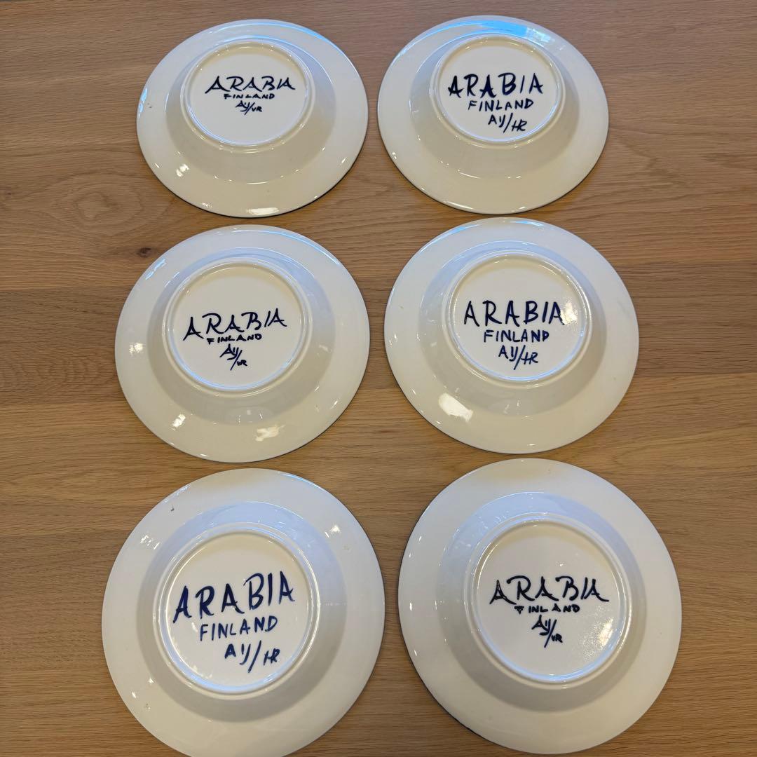 ARABIA paju アラビア パジュ　6枚