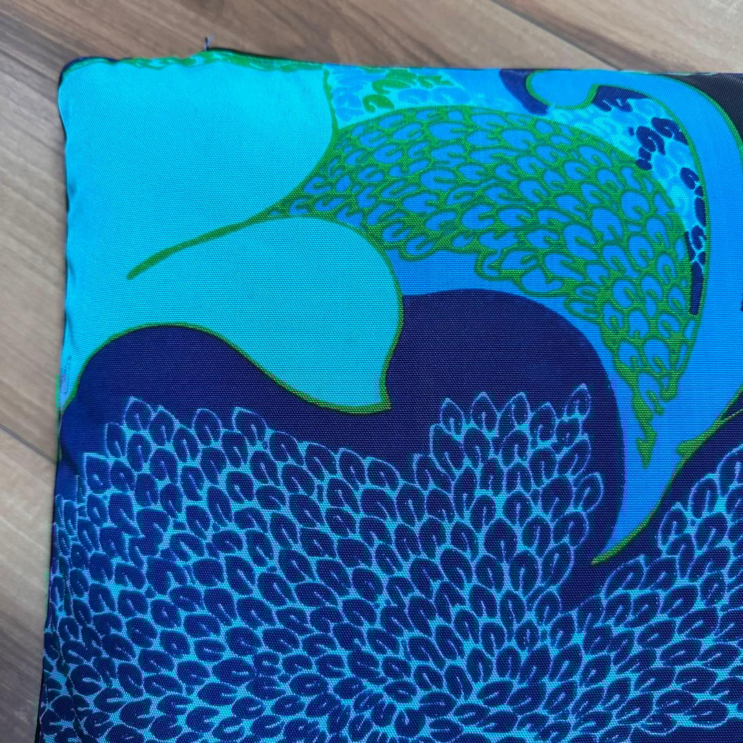 GUCCI グッチ クッション クッションカバー インテリア 小物 ブルー