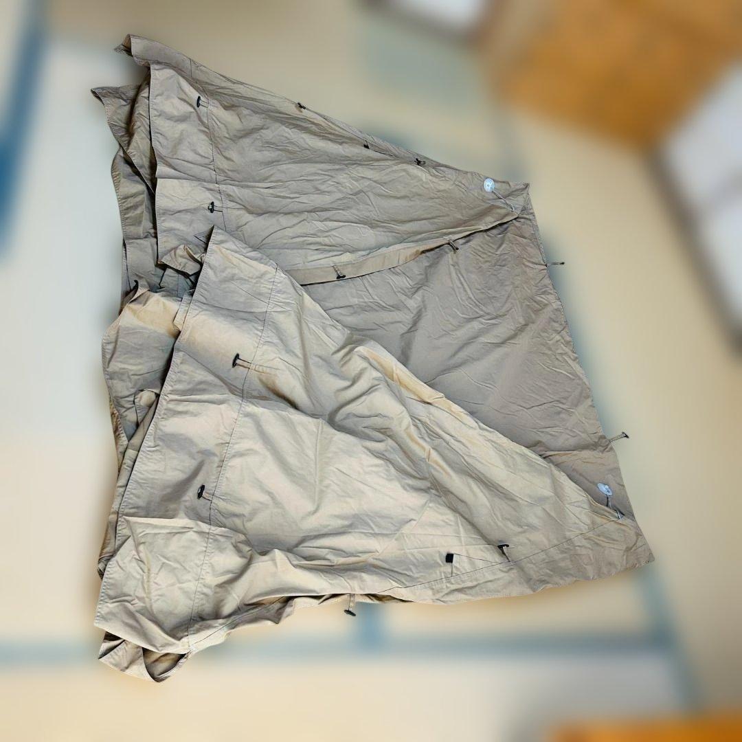 【現状品】GO Glamping G・G PUP パップテントTC 前幕セット