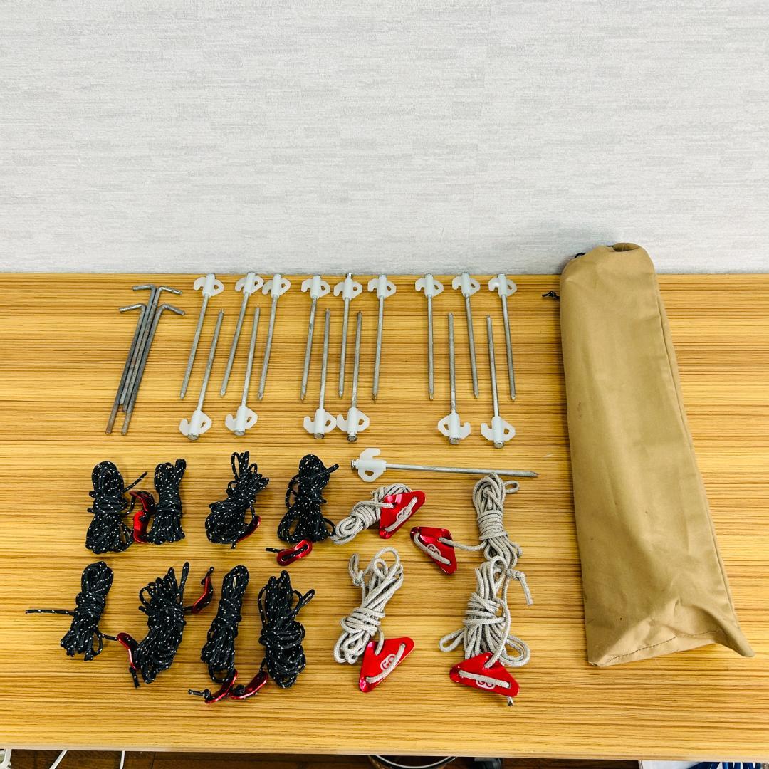 【現状品】GO Glamping G・G PUP パップテントTC 前幕セット