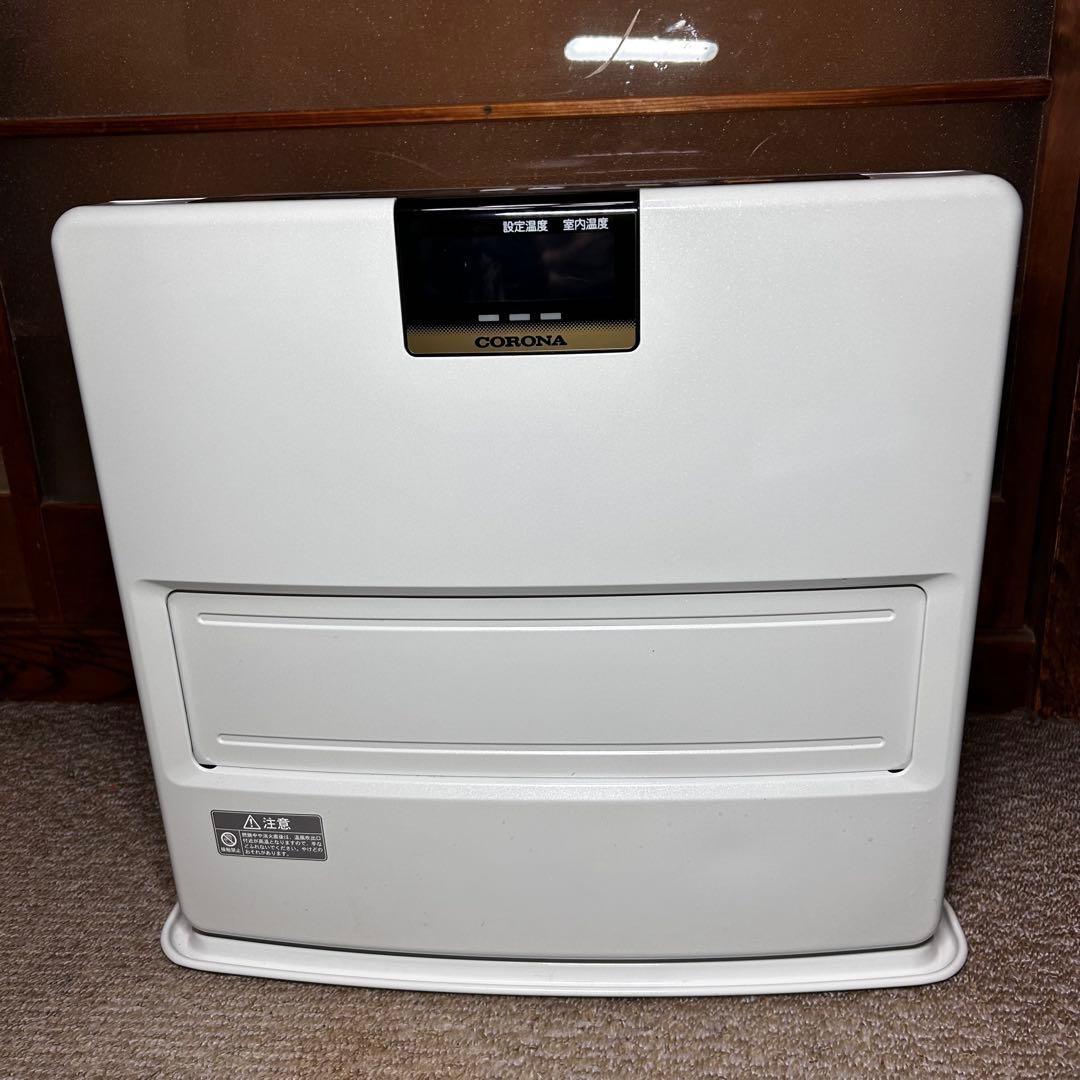 美品 CORONA 石油ファンヒーター ホワイト FH-VX4619BY