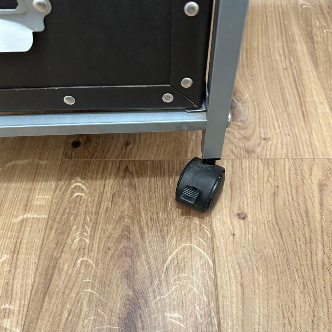 硬質パルプ 9段 キャスター付き 書類ケース レターケース スチール多段チェスト