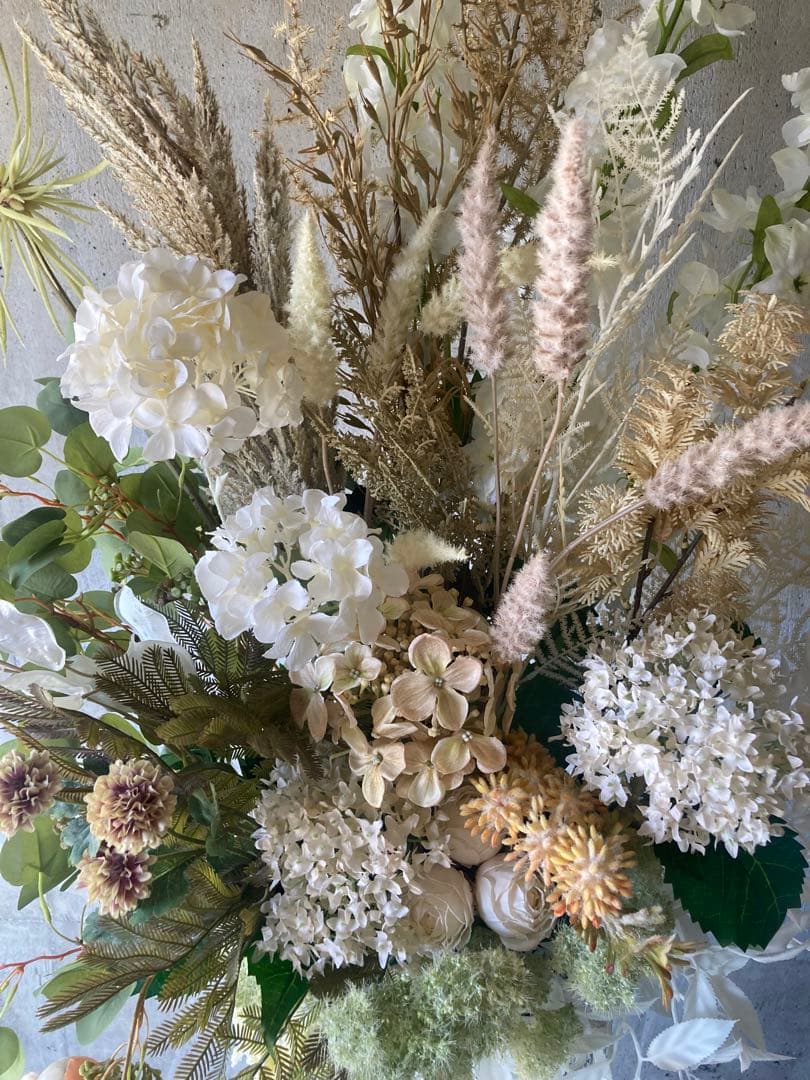 光触媒　人工観葉植物　ウォールグリーン　フェイクグリーン　スタンドフラワーH2