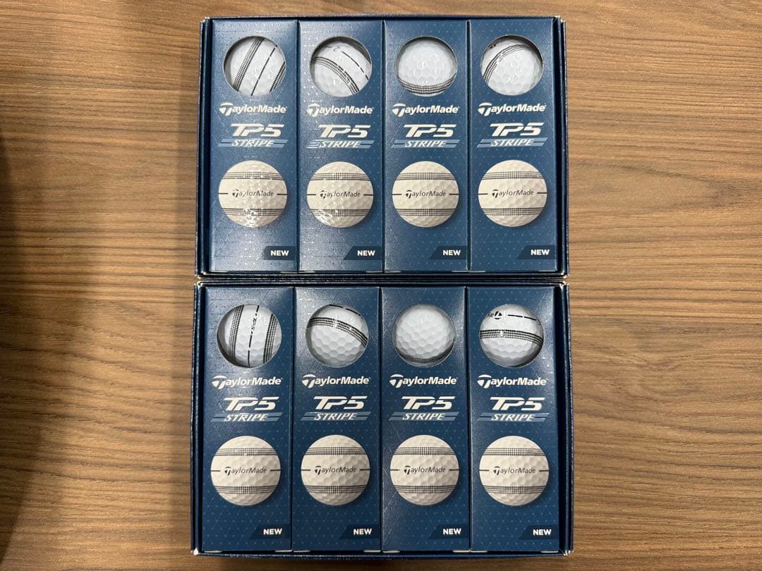 TaylorMade TP5 STRIPE ゴルフボール 12個入り×2箱