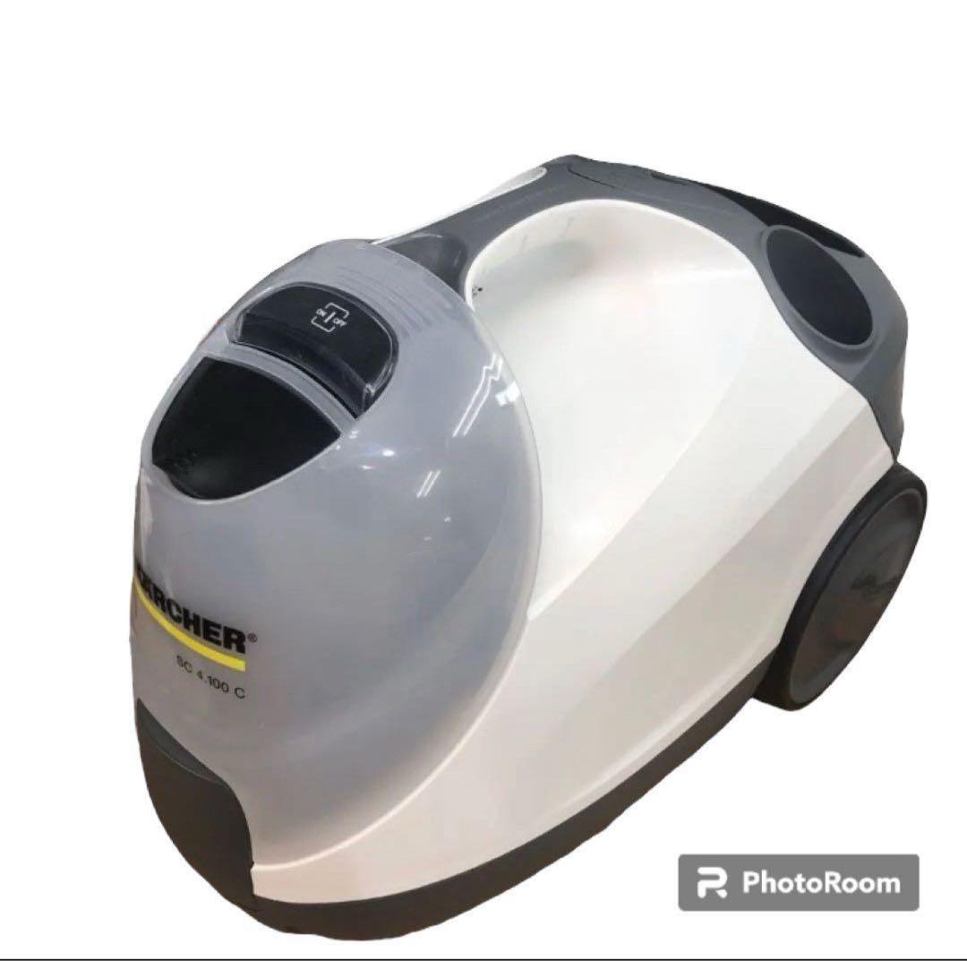 KARCHER SC 4.100 C スチームクリーナー本体、アクセサリー付き。