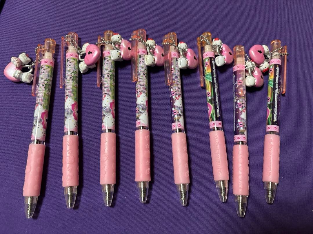 神戸限定　ビーナスブリッジ　キティ　ボールペン　袋なし未使用　8本セット