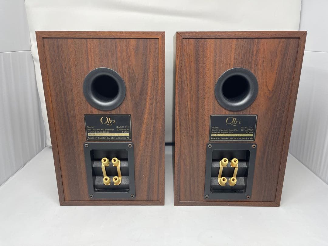 QLN Acoustic Qubic 111 スピーカー【美品・スウェーデン製】