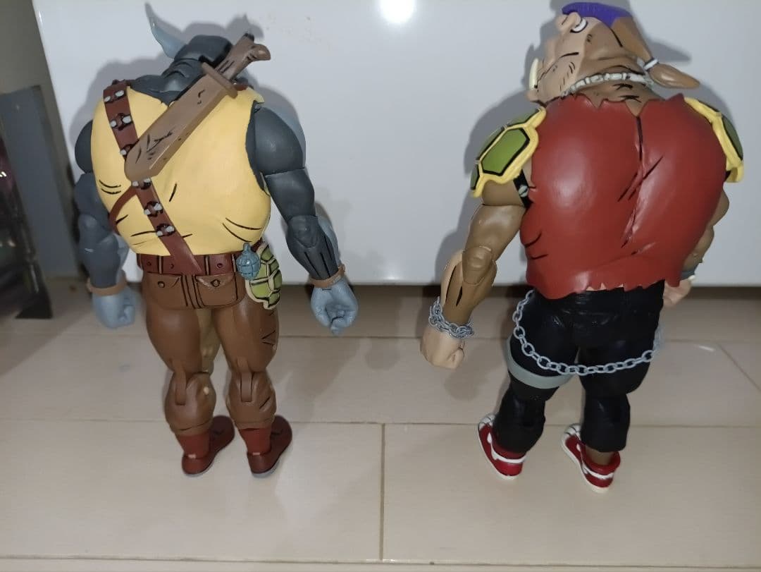 NECA ネカ タートルズ フィギュア ビーバップ&ロックステディ TMNT