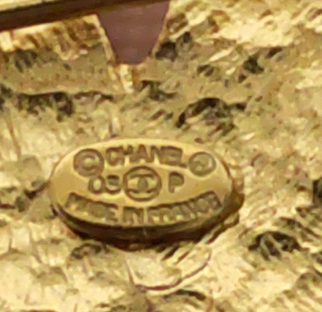 CHANEL シャネル ココマーク ブローチ クローバー 四つ葉 ブローチ GP