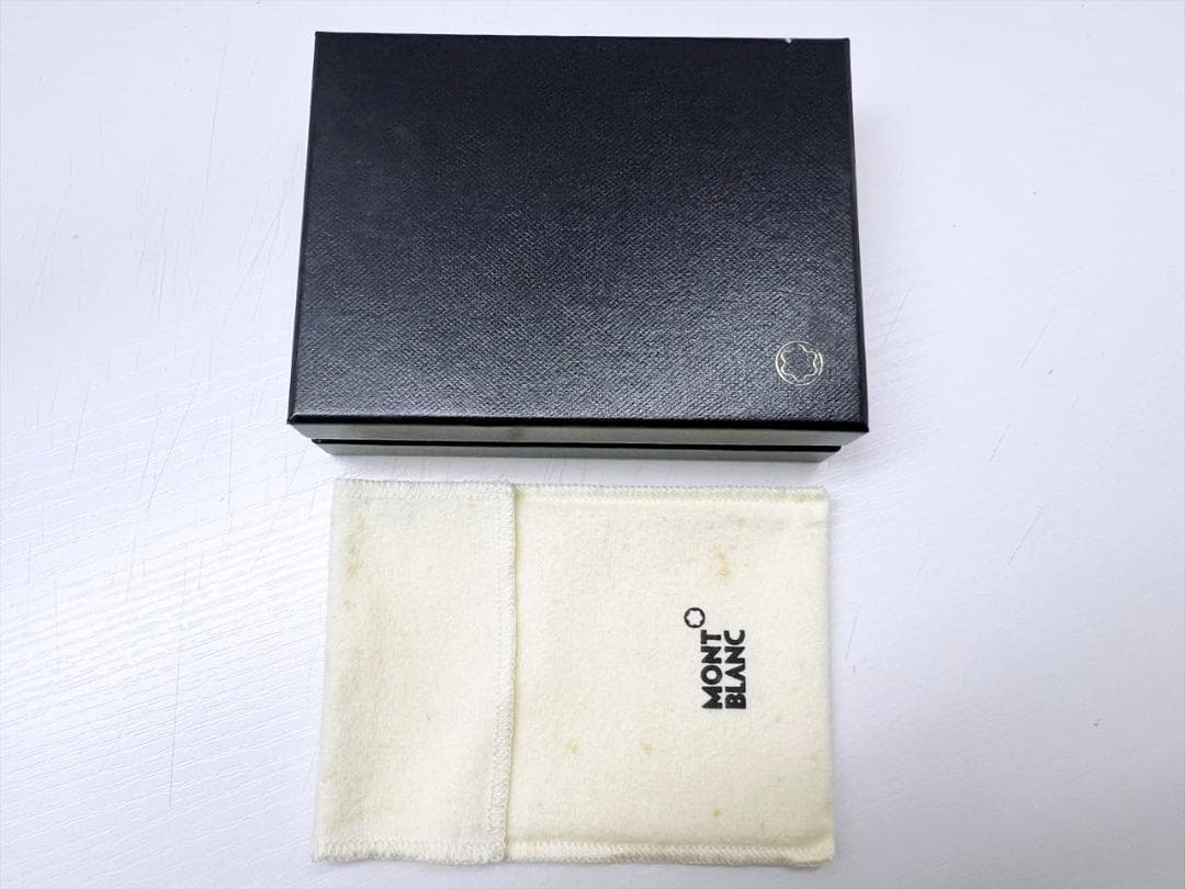 美品　モンブラン　マイスターシュテック　カードホルダー　名刺入れ　黒