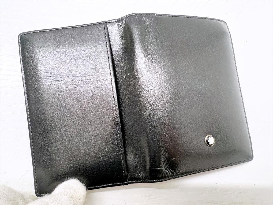 美品　モンブラン　マイスターシュテック　カードホルダー　名刺入れ　黒