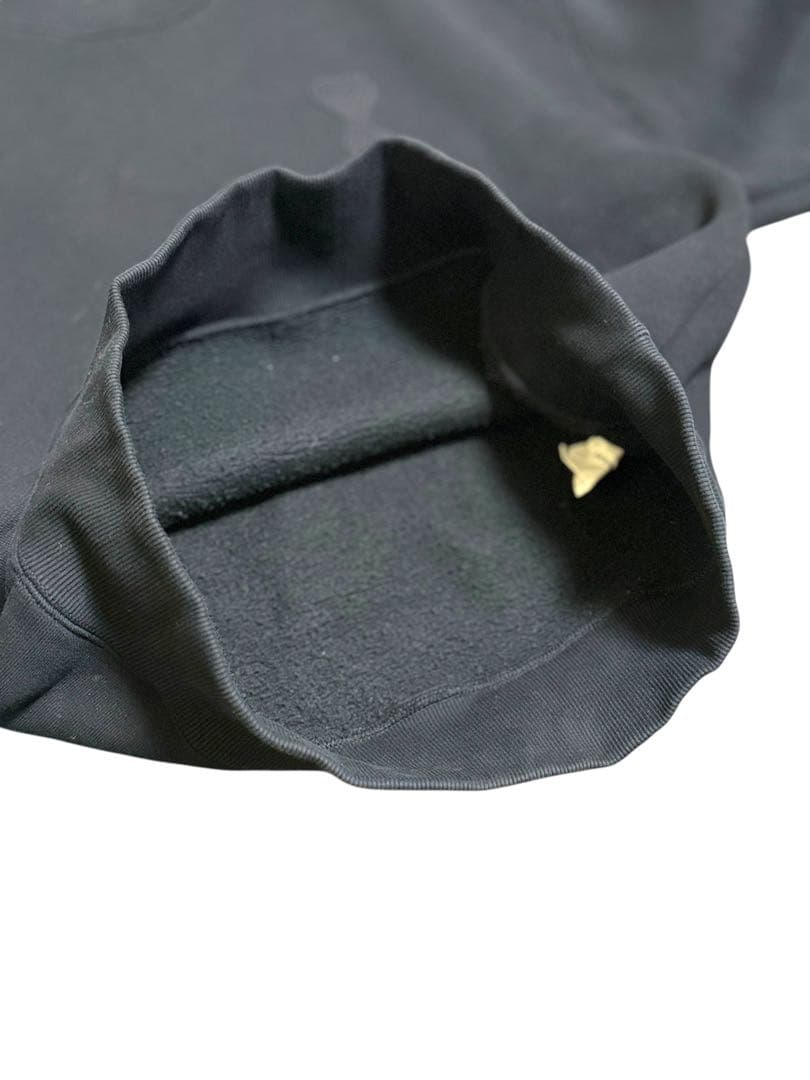 美品☆AMI Paris グラフィック スウェット XL ブラック　裏起毛