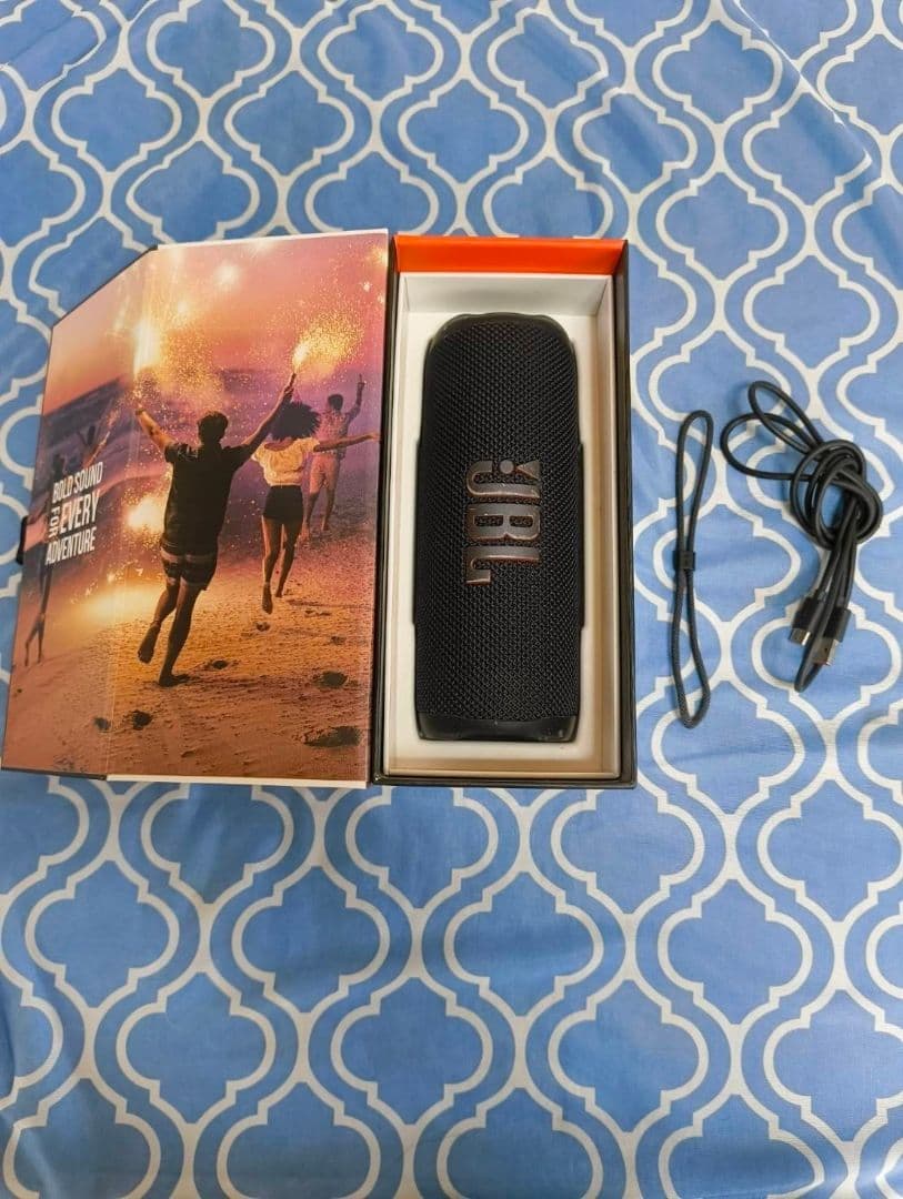 JBL FLIP 6 ブラック ポータブルスピーカー