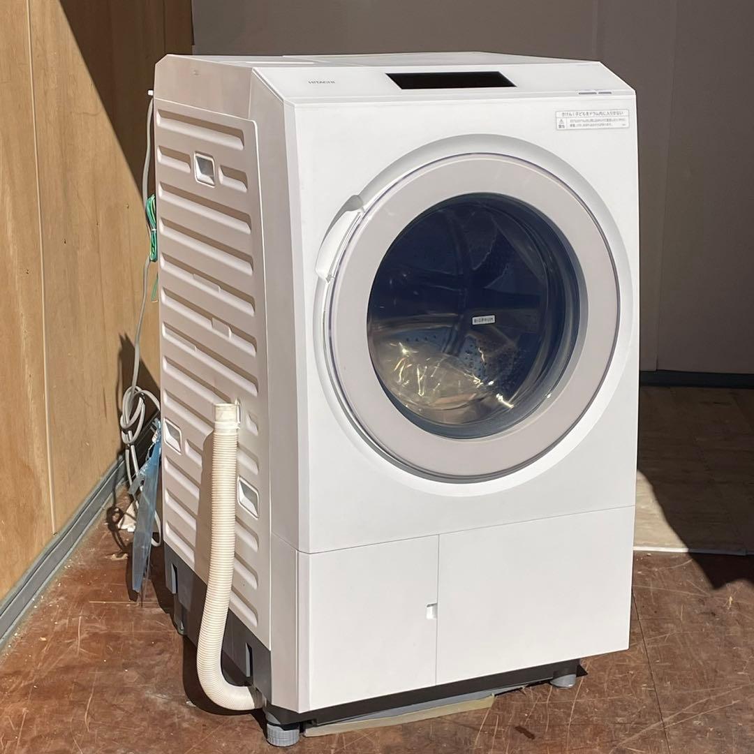 送料設置無料　店舗展示品　日立ドラム　24年製　13/7kg 自動投入機能