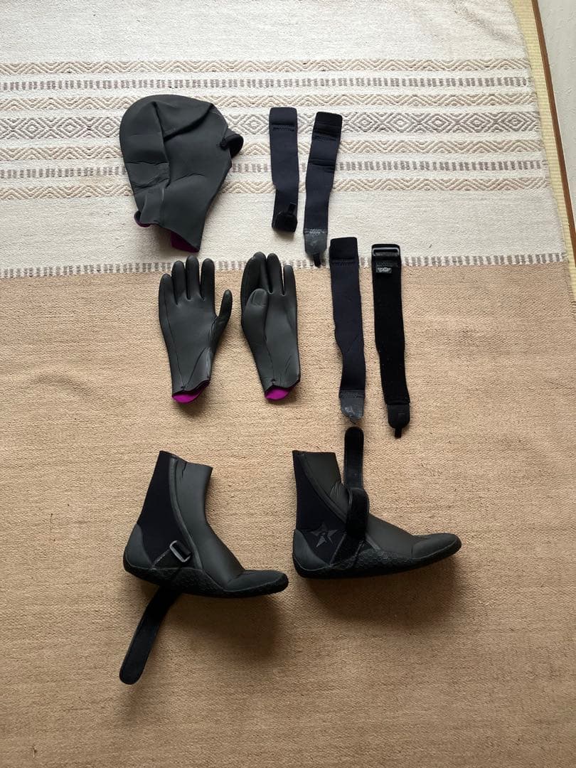 ●小畑省三さん専用●BILLABONG セミドライスーツ　グローブ等一式セット