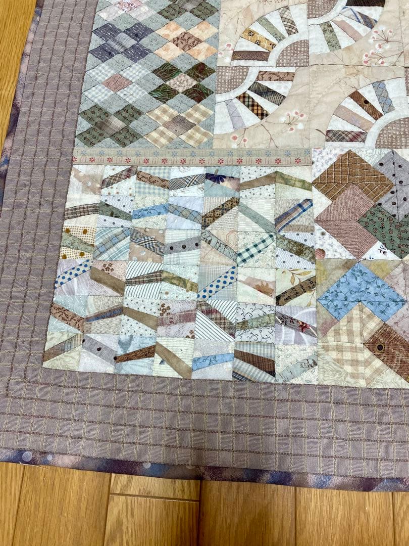 パッチワークキルト タペストリー　サンプラー