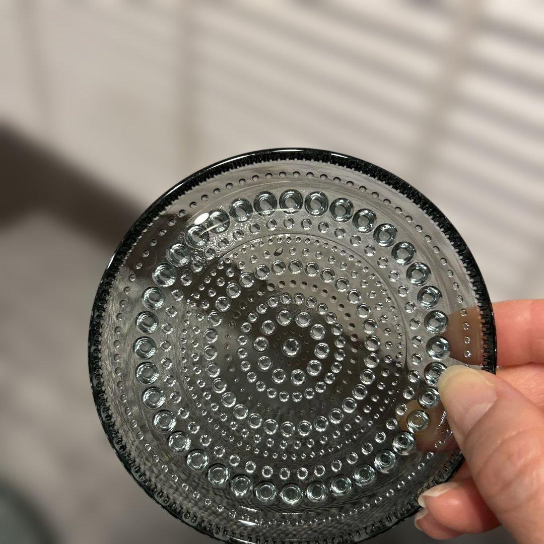 公*美様 イッタラ カステヘルミ プレート グレー 17cm×2枚　10cm×2