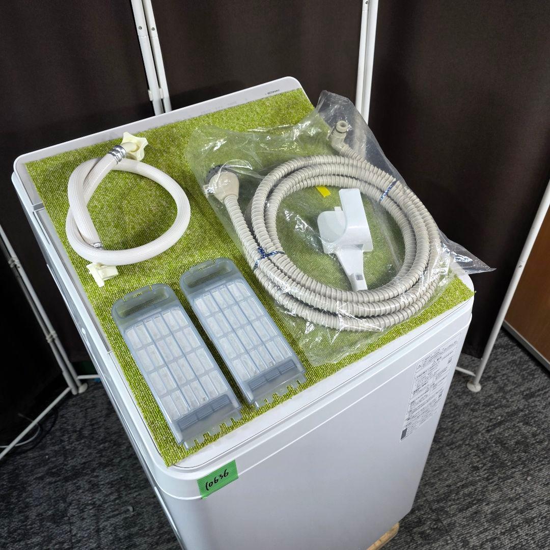 10636送料無料！2025年製！洗剤自動投入Panasonic 8kg 洗濯機
