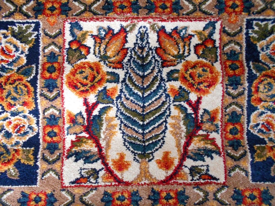 ふっかり！ウィルトン織 民族柄 高密度 ラグ 200×250cm-115001