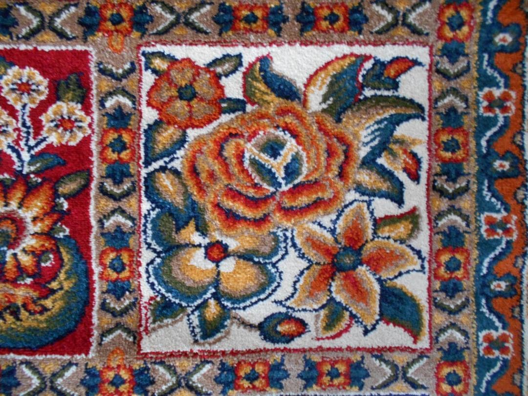 ふっかり！ウィルトン織 民族柄 高密度 ラグ 200×250cm-115001