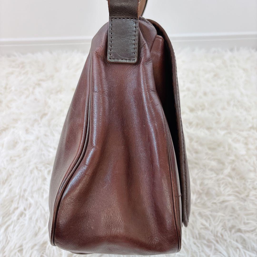 希少✨MARGARET HOWELL ×PORTER レザーショルダー 茶