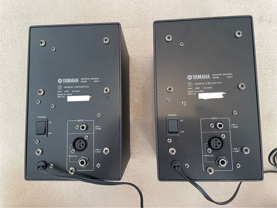 YAMAHA MSP3 ペア 美品 動作良好 モニタースピーカー